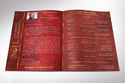 Noel Christmas Program Canva Templat, a Brochure Template by Godserv Designs (Thumbnail 2 of 11)
