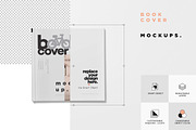 Square Hardcover Book Mockups, a Print Template by GfxFoundry (Thumbnail 6 of 6)