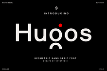 Hugos - Geometric Sans Typeface