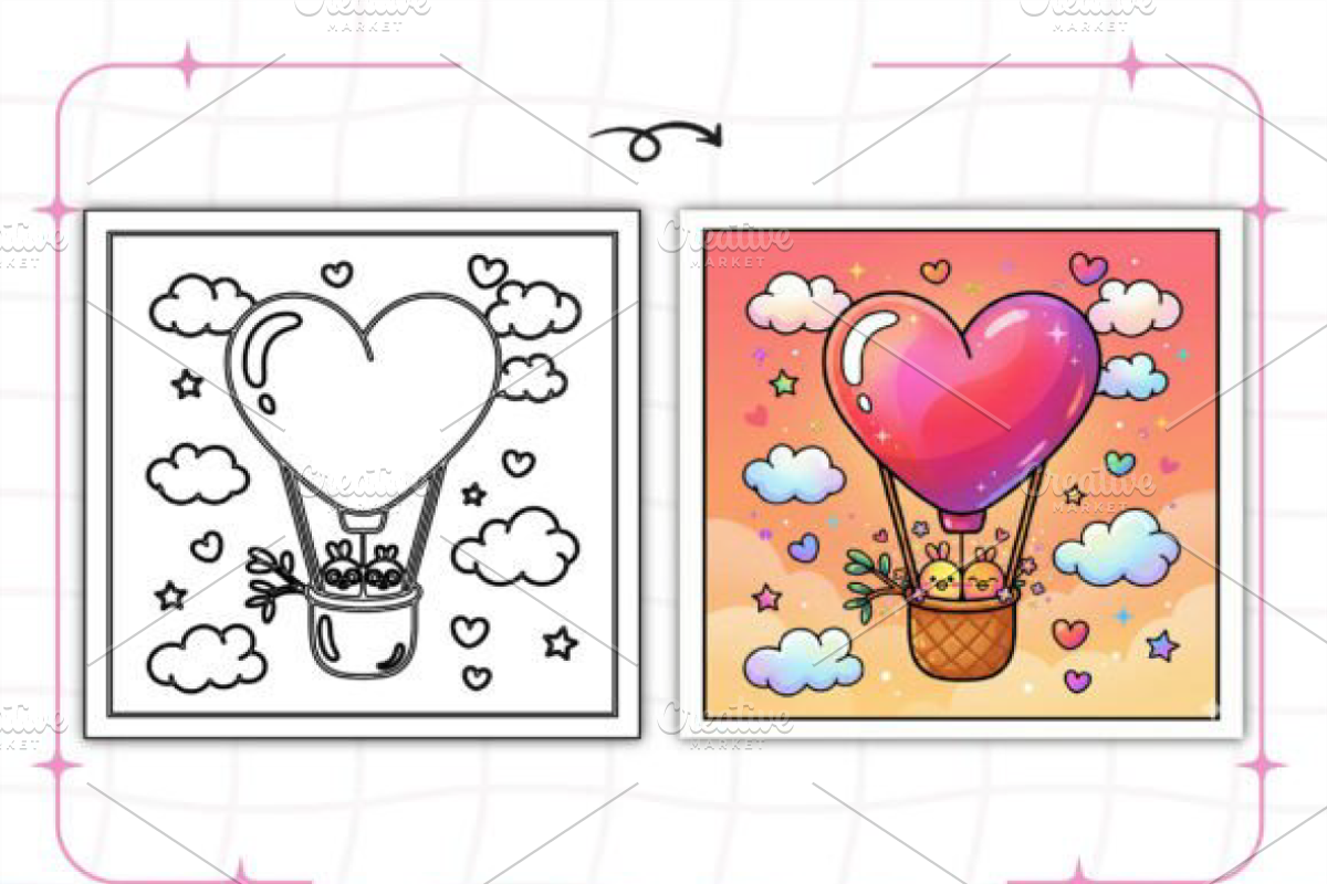 Romantic Vibes Bold & Easy, a Decorative Illustration by Ink Gallery (Photo 7 of 9)