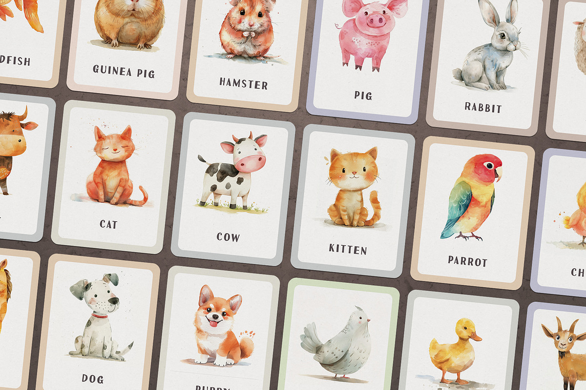 Almost Free Animals Montessori Cards, a School & Education Photo by Pix Cafe (Photo 4 of 11)