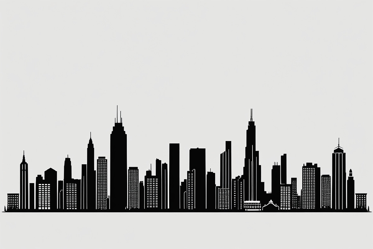 Modern City Skyline Vector Bundle, an Illustration by abu67222 (Photo 6 of 7)