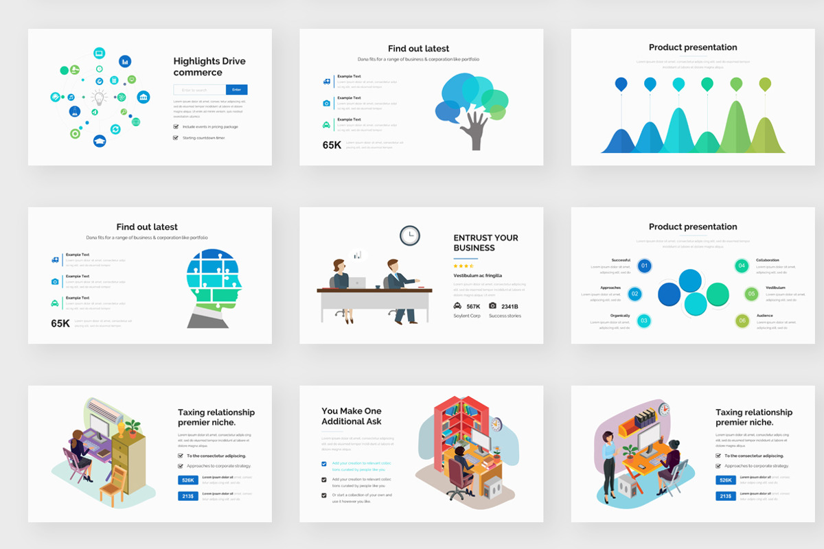 Company Profile Pitch Deck Keynote, a Presentation Template by One Percent Studio (Photo 18 of 20)