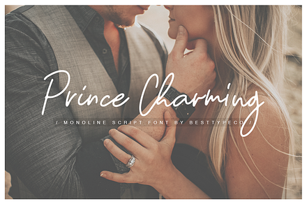 Prince Charming, a Handwritten Font by Besttypeco
