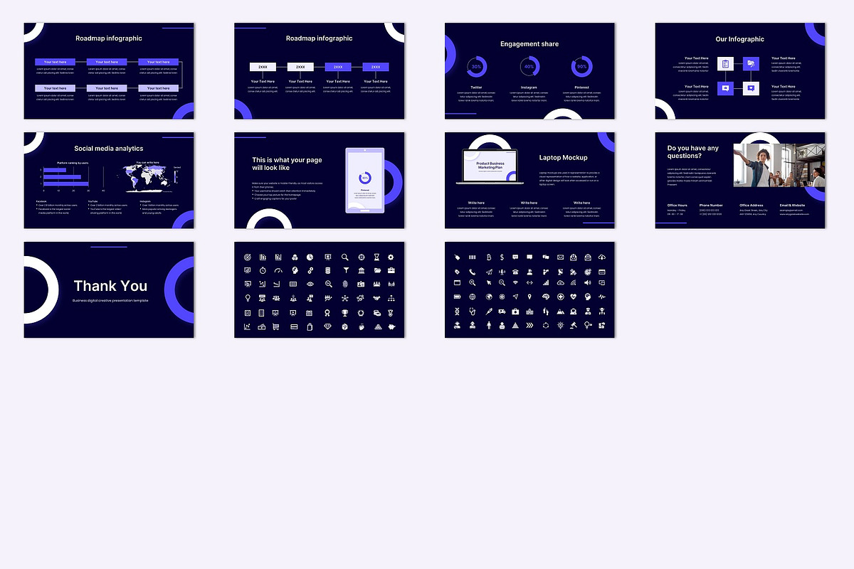 Product Business Marketing Plan, a Presentation Template by BumbleGraph Studio (Photo 3 of 5)