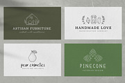 Hand Drawn Feminine Logo Bundle, a Branding & Logo Template by XpertgraphicD (Thumbnail 6 of 8)