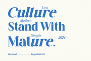 Alter Sand - Brand Serif Font, a Serif Font by RagamKata (Thumbnail 2 of 9)