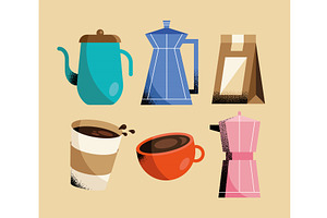 Different Presentations Of Coffee