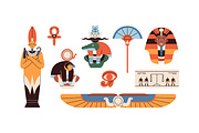 Items of ancient Egypt culture set, an Object Illustration by PaperTrident (Thumbnail 4 of 5)