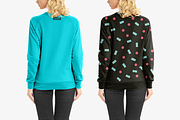 Women Sweatshirt Mock-Up, a Hoody Mockup by Mock-up Store (Thumbnail 3 of 8)