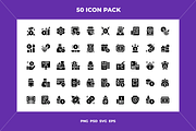 Money icons, an Outline Icon by Wencory (Thumbnail 1 of 2)