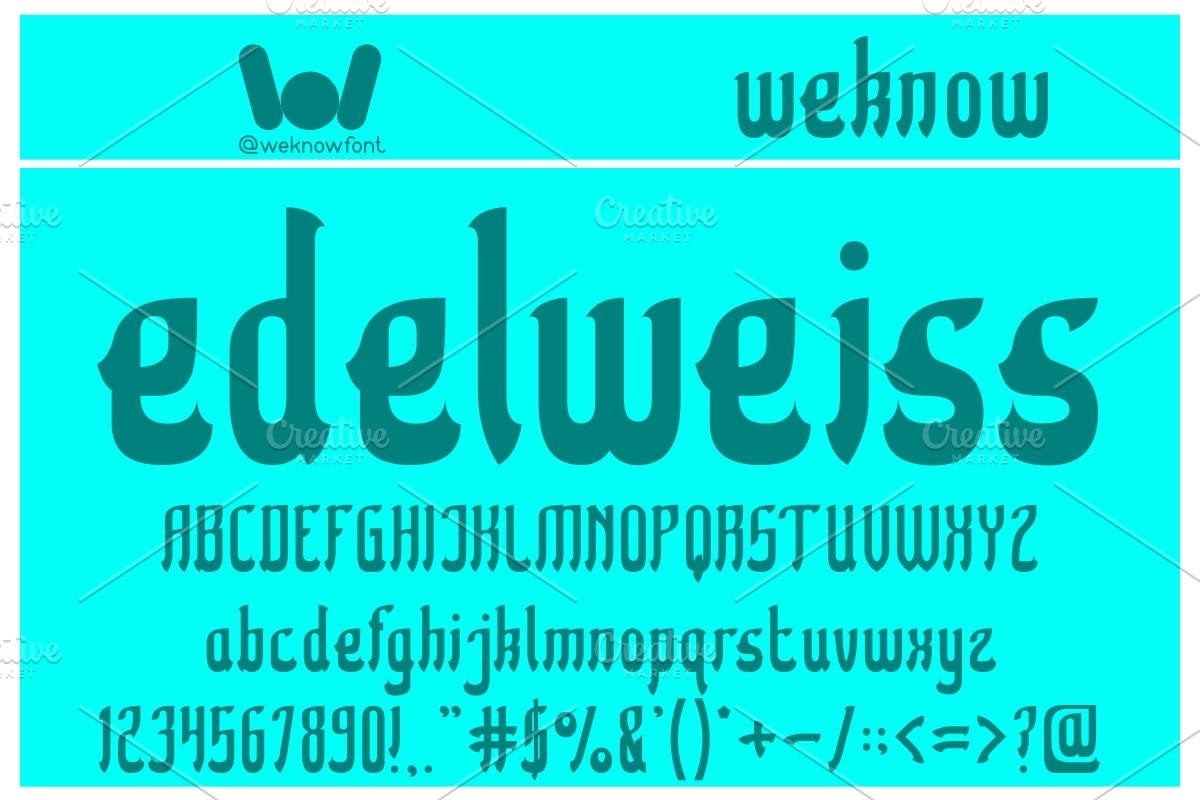 Kingdom of Heart font, a Font by weknow (Photo 5 of 5)