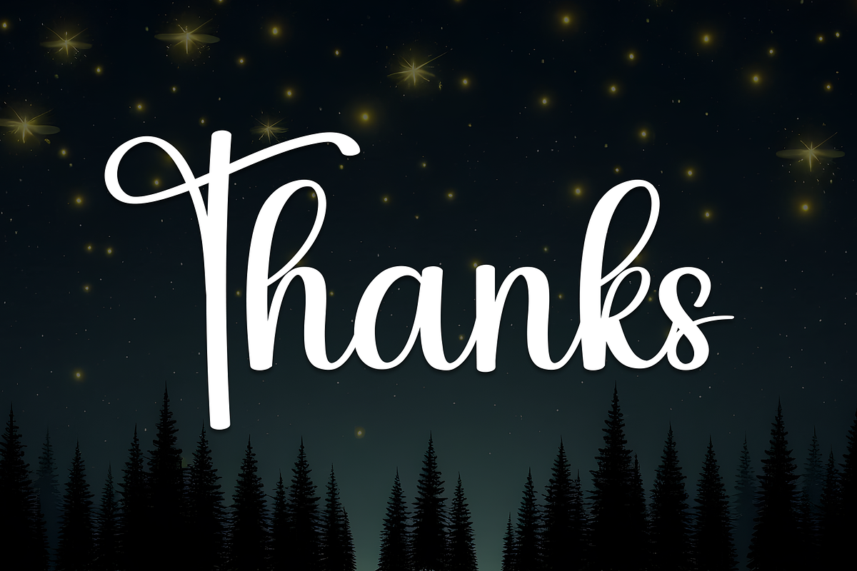 Starnight | Script Font, a Handwritten Font by Scratchones (Photo 9 of 9)