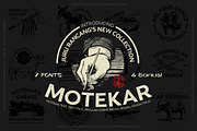Motekar, a Sans Serif Font by Juru Rancang Studio (Thumbnail 1 of 7)
