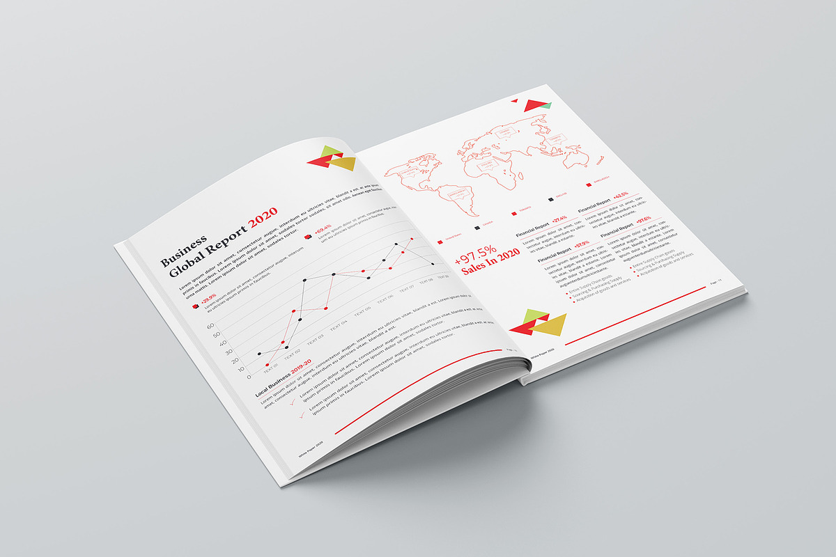Annual Report Bundle | Word, indd, a Brochure Template by obayes (Photo 27 of 51)