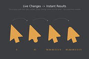 Shape Rounder - Path Editing Kit, a Plug-in Add-On by h3design (Thumbnail 7 of 10)