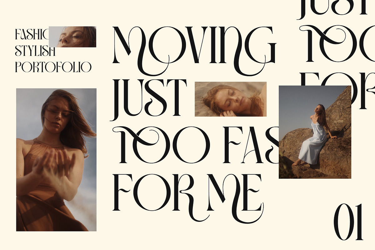 Glamora Stylish Display Font, a Serif Font by Storytype Studio (Photo 5 of 15)