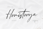 Homistorya - Wedding Font, a Script Font by RockboyStd (Thumbnail 8 of 12)