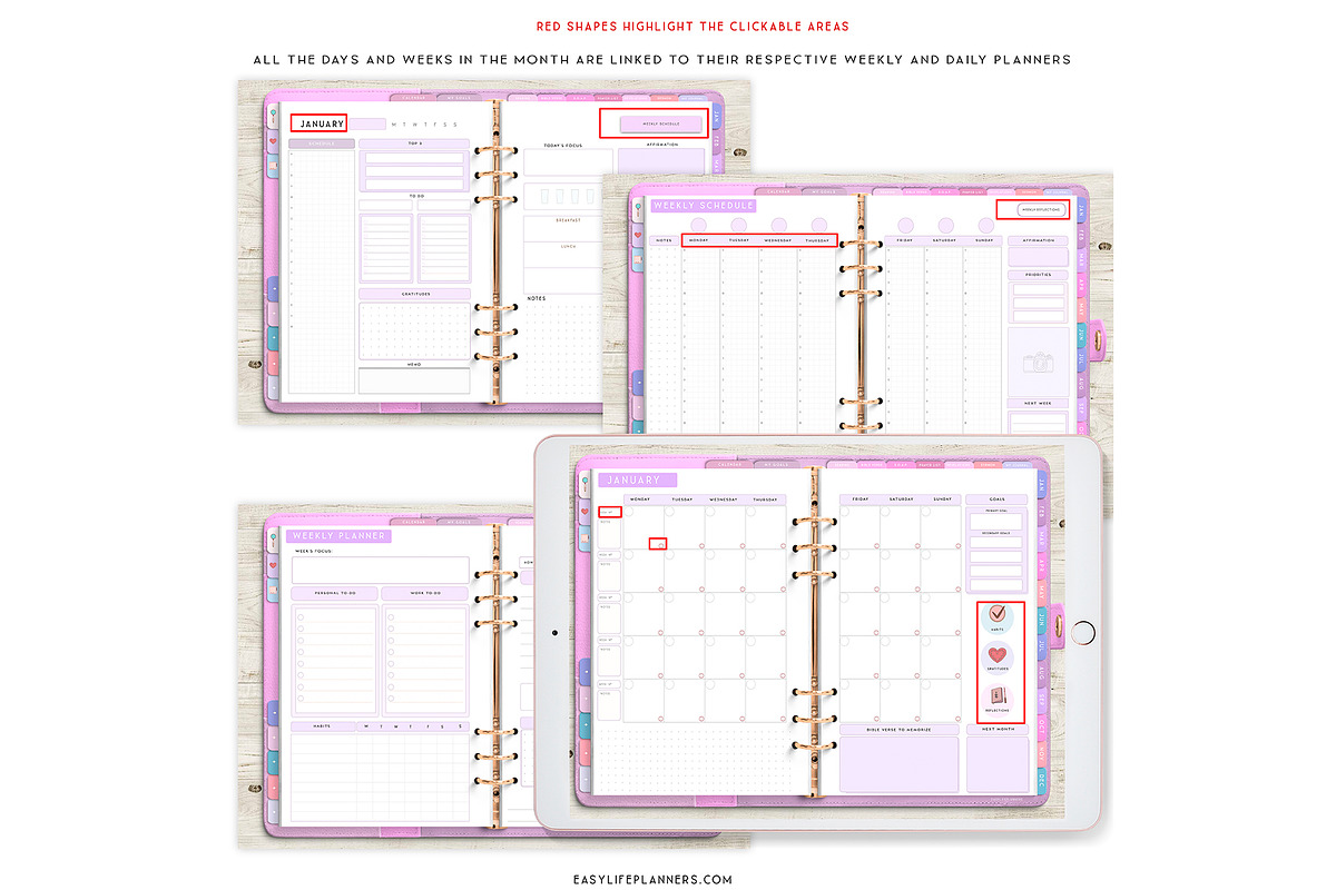 Digital Christian Planner for iPad, a Design Template by EasyLifePlanners (Photo 3 of 8)