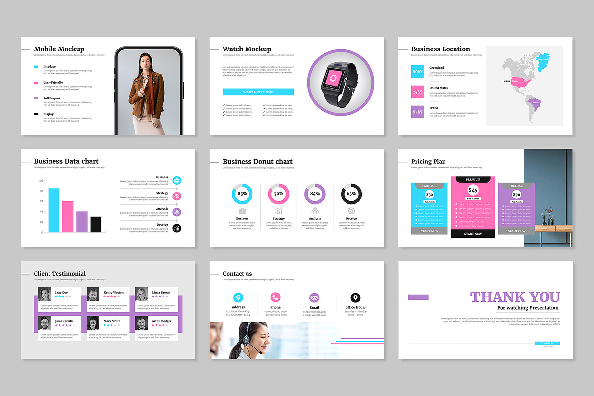 Corporate Business Plan Presentation, a Presentation Template by Mighty-Slide (Photo 5 of 5)