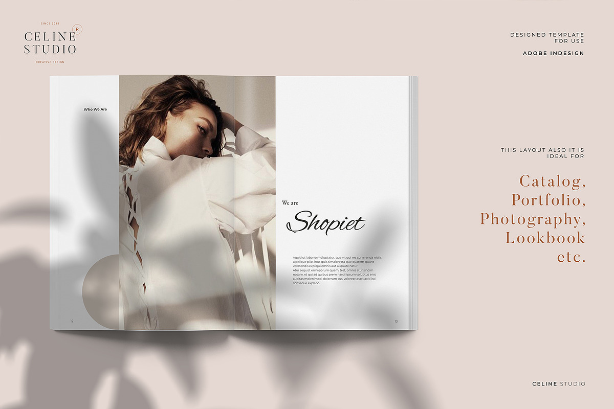 SHOPIET Brand Guidelines, a Magazine Template by Celine Studio (Photo 5 of 9)