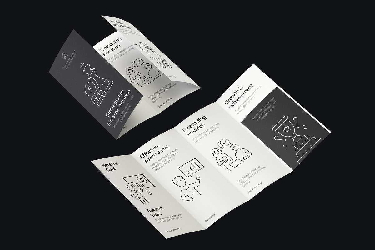 Sales Strategy Icons Set, an Outline Icon by Prosymbols (Photo 4 of 8)