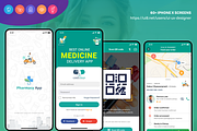 Medical Pharmacy App, a Websites & App Template by UX Design Master (Thumbnail 6 of 15)