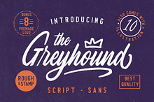 The Greyhound - Font Duo (+BONUS)