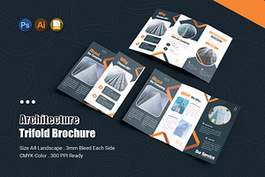 Architecture Building Trifold Brochu