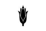 Fresh Corn Cob Silhouette Set, an Object Graphic by Designs_River (Thumbnail 3 of 3)