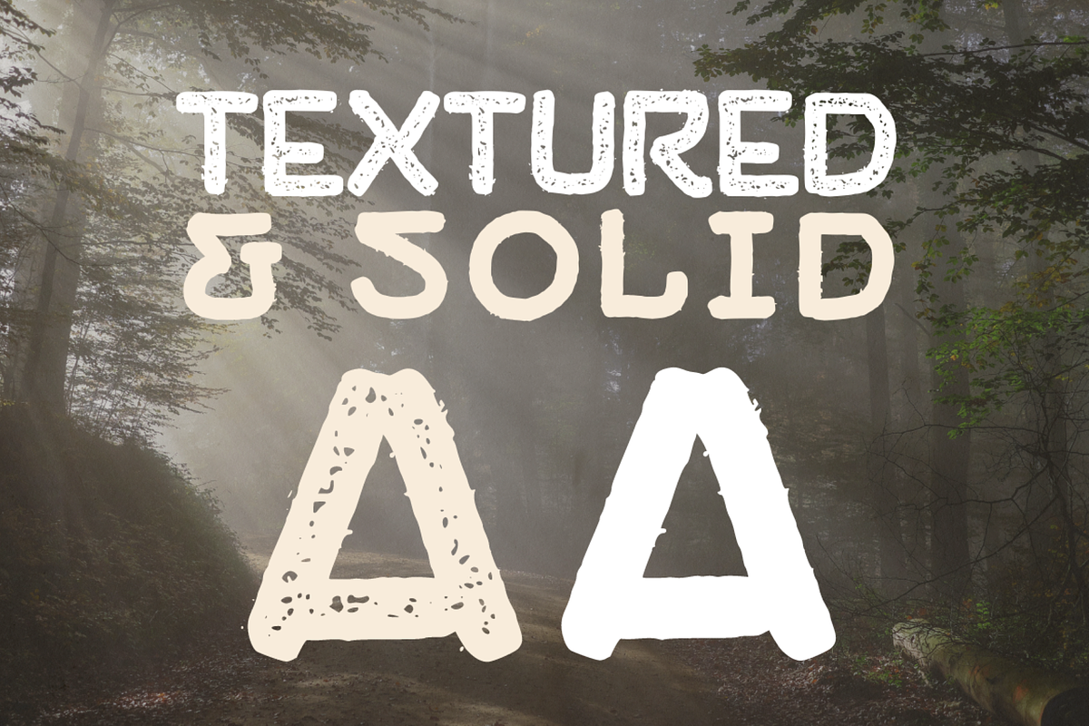 Goga Zhane - A Display Font, a Sans Serif Font by a Piece of Cake (Photo 5 of 7)