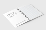 Notebook Spiral A4, a Print Template by AlkStudio (Thumbnail 3 of 8)