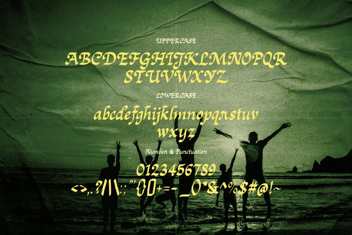 Aceriven Font, a Handwritten Font by Ary_ngeblur (Photo 2 of 4)