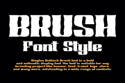 Kingtos Reblack Brush, a Handwritten Font by QR Design Studio (Thumbnail 2 of 8)
