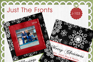 Just The Fronts - J103- Photo Card