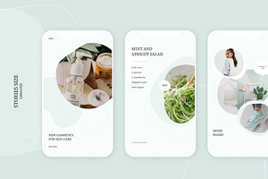 Selesta Mint Social Templates