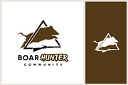 Jungle Hunter Logo, a Branding & Logo Template by Atlantis X Nurman Arbai (Thumbnail 2 of 2)