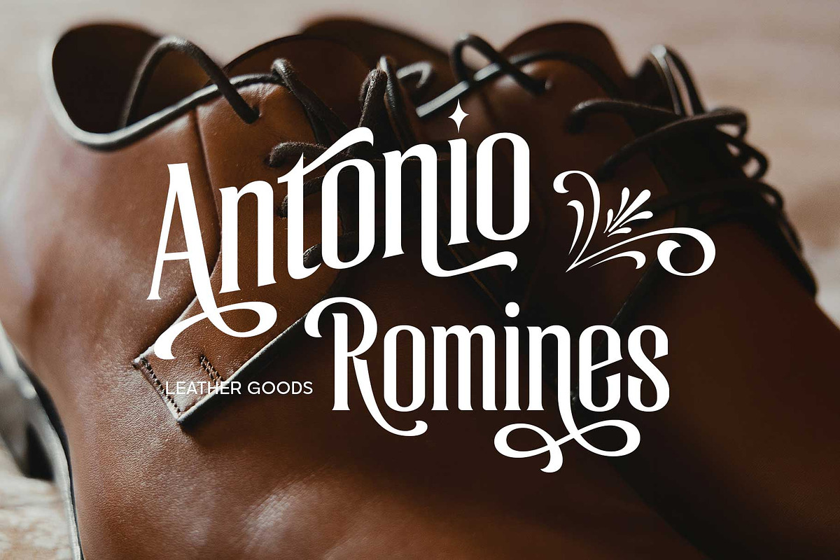 Antaline - Display Font, a Serif Font by Novitype (Photo 4 of 11)