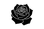 50 Black Rose Silhouette Vector Bund, an Illustration by Gaye Art (Thumbnail 24 of 51)