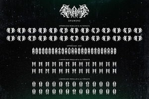 Drumonz Metal Font