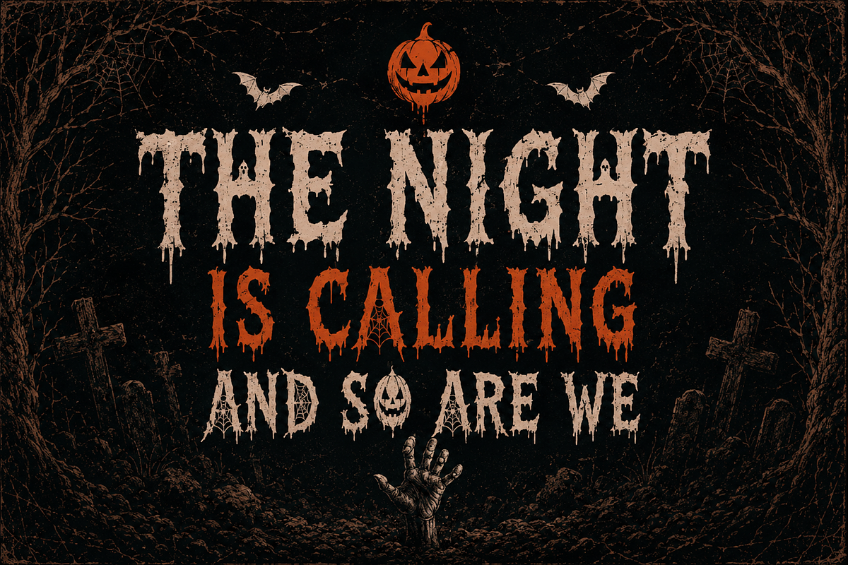 Nighthowl - Halloween Display Font, a Blackletter Font by overlaytemplates (Photo 3 of 5)