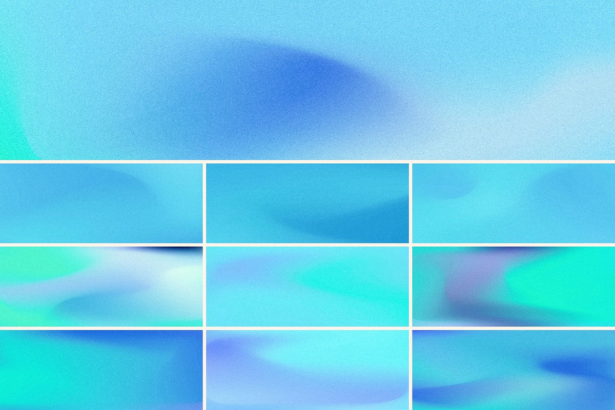 BLUEGRAIN Abstract Grainy Gradients, a Background Graphic by Anzhelika (Photo 4 of 8)