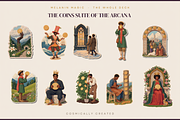 Melanin Magic Tarot Deck Clipart, a Person Illustration by Jakayla Digital Co (Thumbnail 7 of 19)