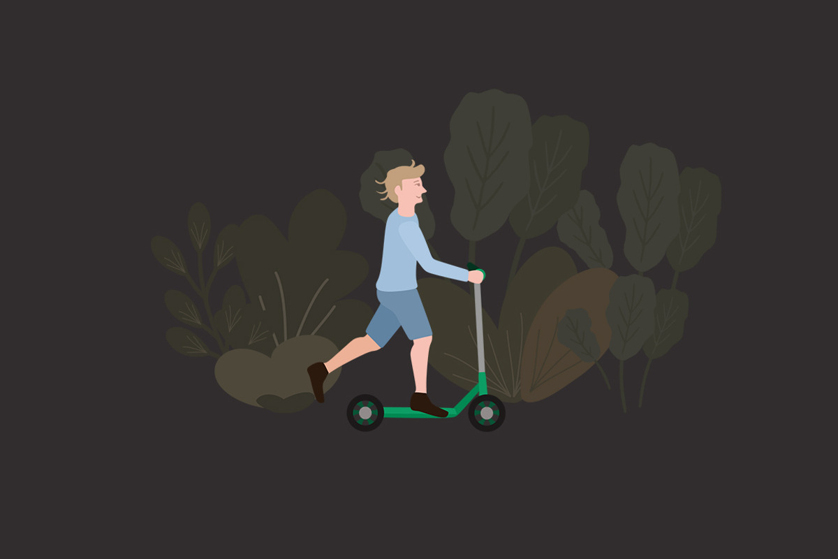 Bike / bicycle vector set, an Illustration by land art (Photo 14 of 20)