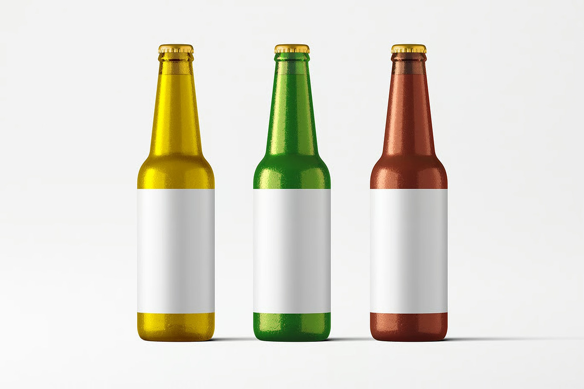 Green Beer Bottle Mockup, a Product Mockup by zpackcreative (Photo 4 of 6)