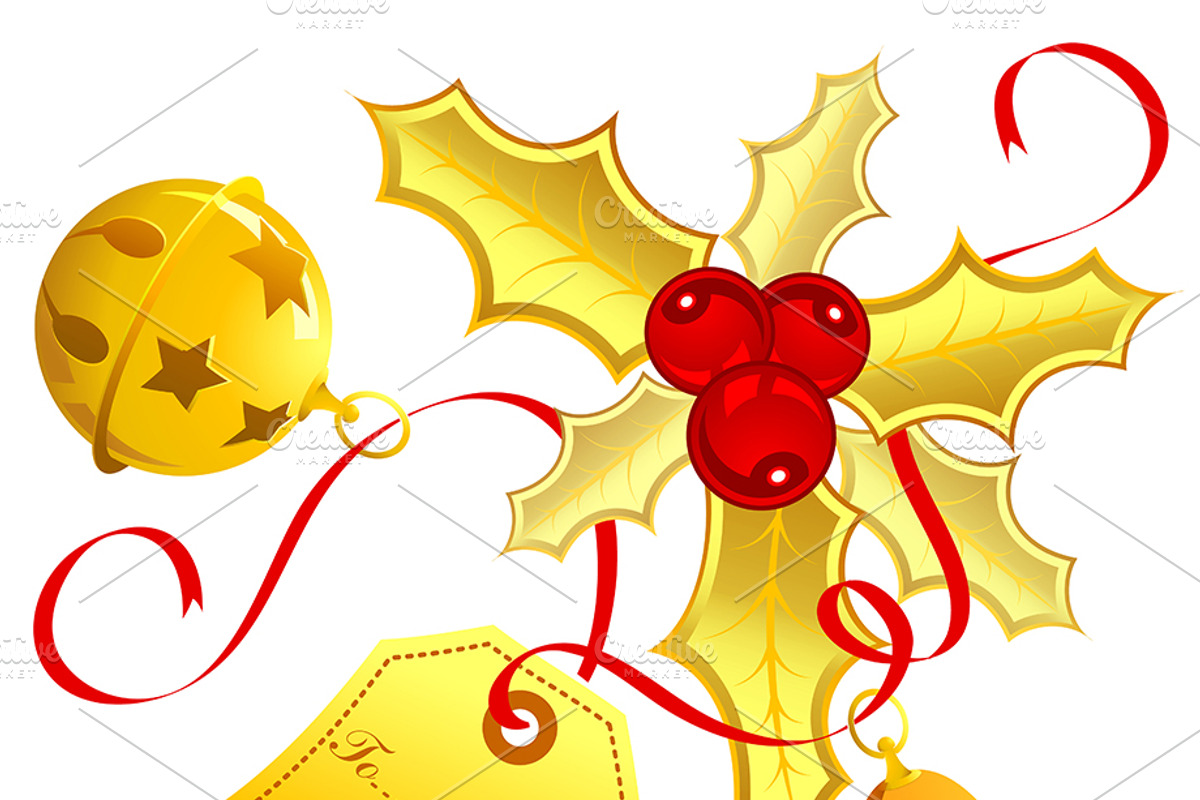 Christmas Objects Themes, a Decorative Illustration by TAlex (Photo 6 of 6)