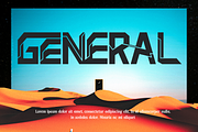 Negative Radiation - Techno Font, a Sans Serif Font by 177Studio (Thumbnail 5 of 8)
