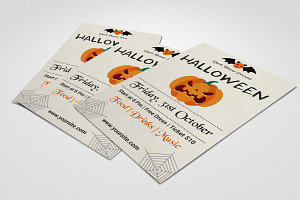 Halloween Party Flyer, a Flyer Template by DGTouch