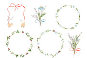 Spring watercolor clipart set, an Animal Illustration by Pattern + watercolor (Thumbnail 10 of 11)