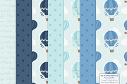 Oceana Hot Air Balloons & Patterns, an Illustration by Amanda Ilkov (Thumbnail 5 of 5)
